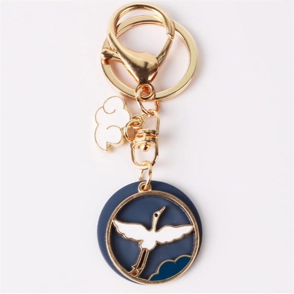*BENITA* Cloud x Bird Fashion Keychain Ring